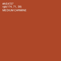 #AE4727 - Medium Carmine Color Image